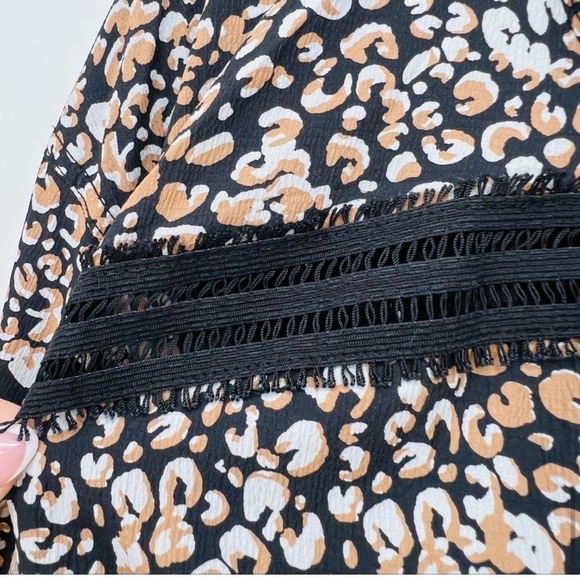 Free People Run Wild Hooded Jacket in Leopard Size Small - Picture 13 of 14